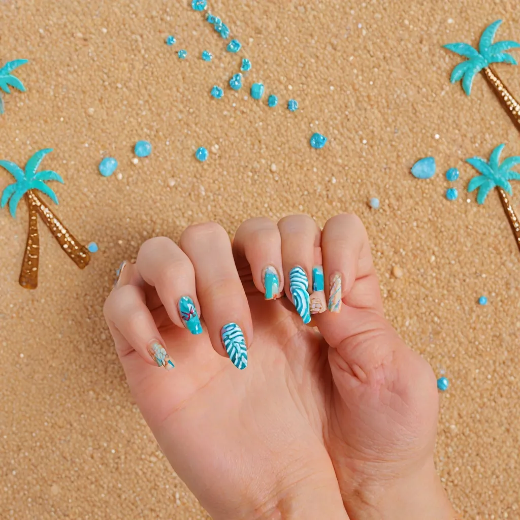 Jakie paznokcie na wakacje? – Trwałe stylizacje idealne na urlop